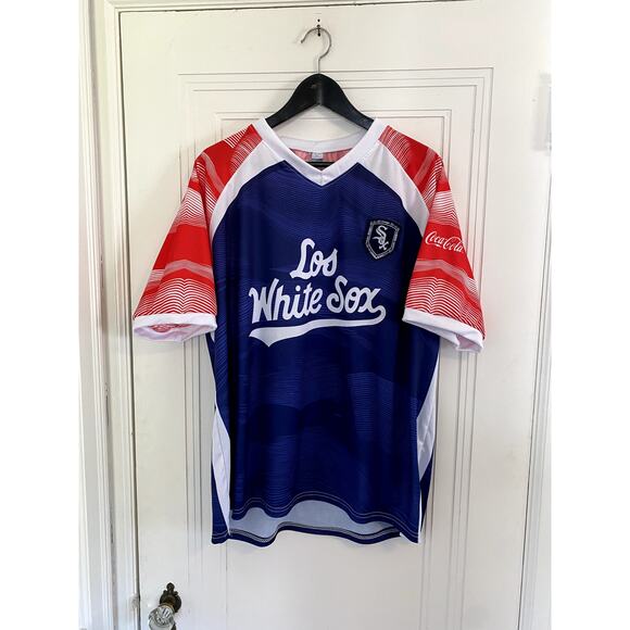 Chicago "Los White Sox" Soccer Style Jersey - Picture 1 of 6